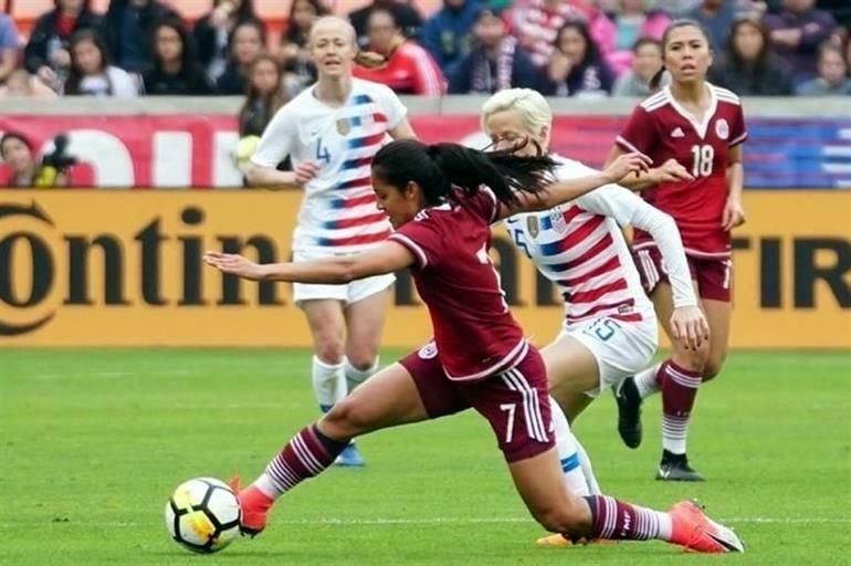 En Selección Mexicana enfrentó a rivales como las estadounidenses Alex Morgan y Megan Rapinoe.