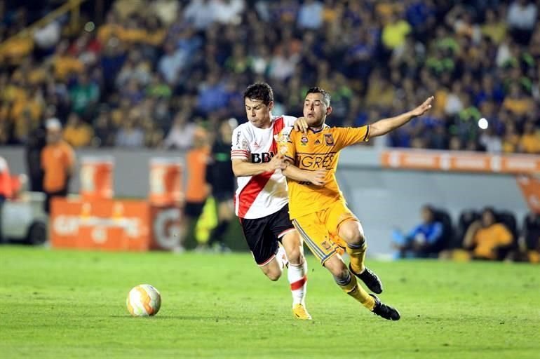 El regio jugó Copa Libertadores con los auriazules en el 2015.