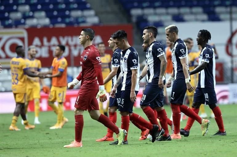 Rayados se quedó en 17 puntos y ha perdido los últimos tres Clásicos ante Tigres.