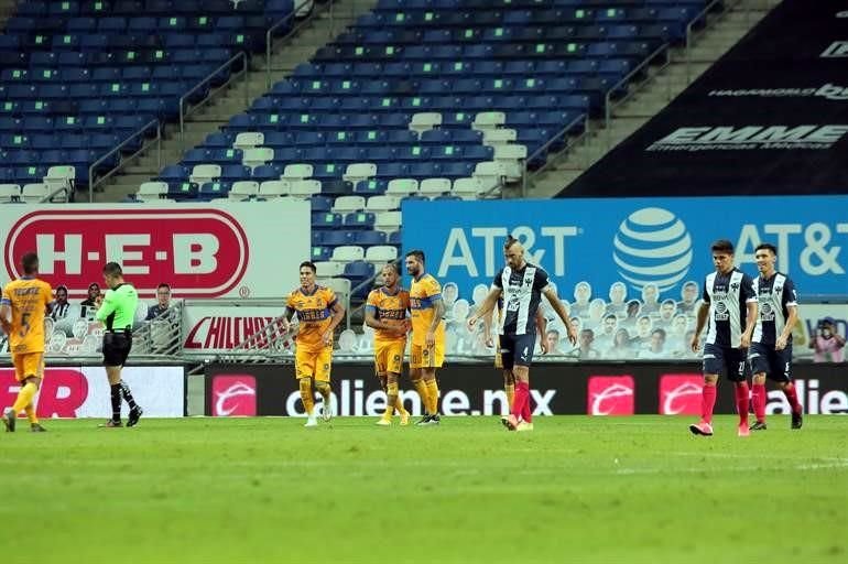 Más de las acciones en el Clásico 124 ganado por Tigres 2-0 a Rayados.