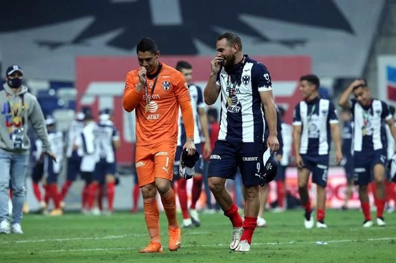 Así fueron los festejos de Rayados a nivel de cancha tras ganar la Copa MX.