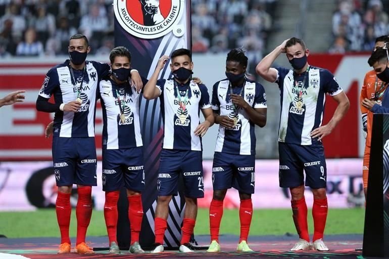 Así fueron los festejos de Rayados a nivel de cancha tras ganar la Copa MX.