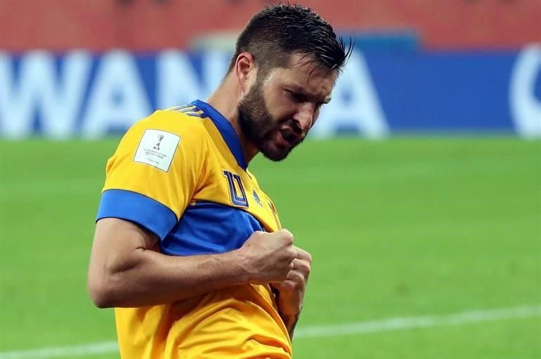 Con su gol de penal, André-pierre Gignac llegó a 147 dianas con Tigres.