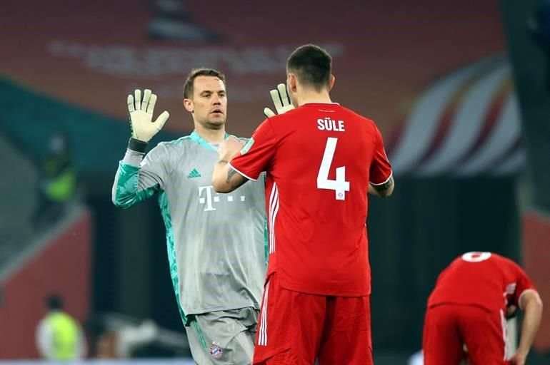 Niklas Süle reemplazó a Jerome Boateng en la central alemana.