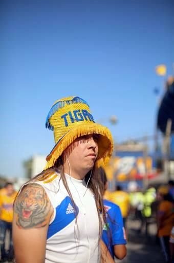 Repasa las imágenes del ambiente desde el Universitario. Tigres vs. Necaxa.