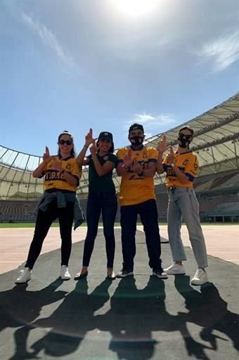 Las primeras reuniones las llevaron a cabo en la Corniche, uno de los sitios icónicos de la capital qatarí y en el Estadio Education City, donde se jugará la Final del torneo.