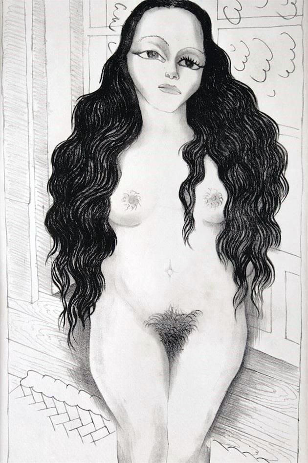 Casa Morton subastará una litografía de Diego Rivera con un desnudo de Dolores Olmedo.