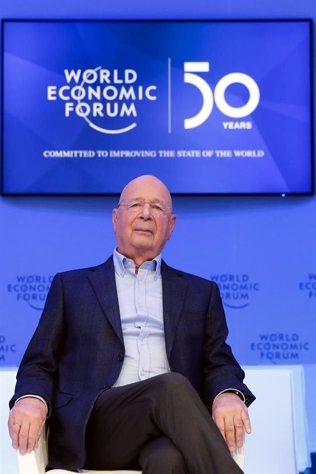 Klaus Schwab, fundador del FEM y creador del Foro de Davos.