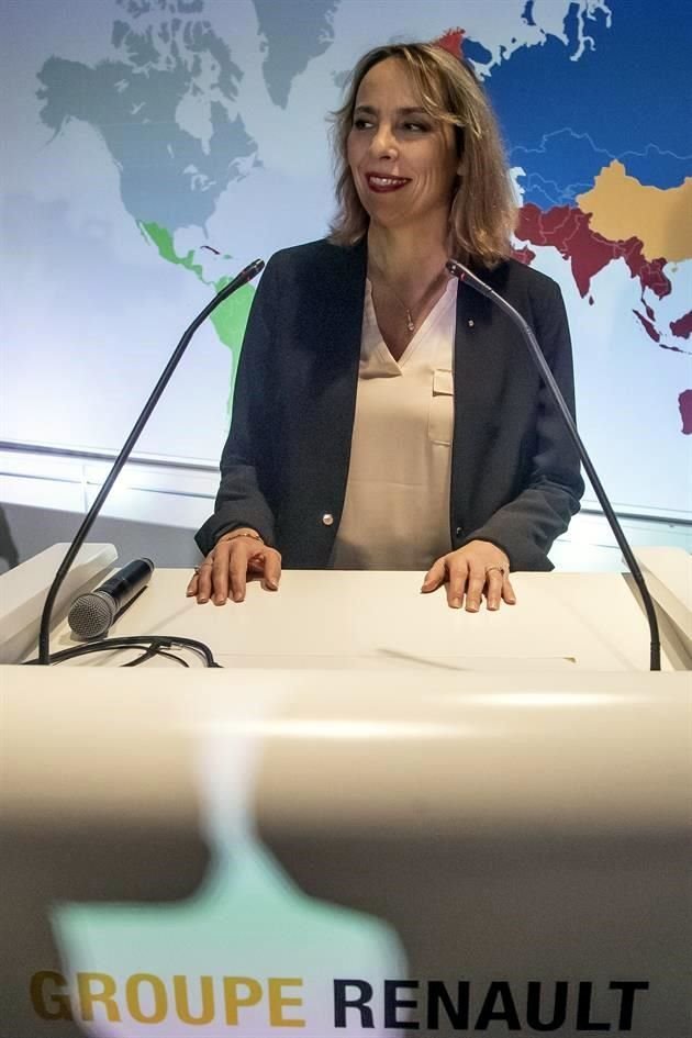 La presidenta ejecutiva interina de Renault, Clotilde Delbos.