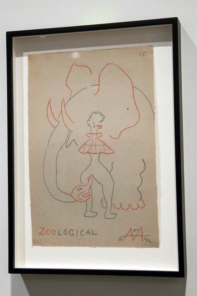 Mediante trazos unilineales o bocetos, Eisenstein plasmó imágenes explícitas con escenas de necrofilia, homosexualidad, zoofilia...