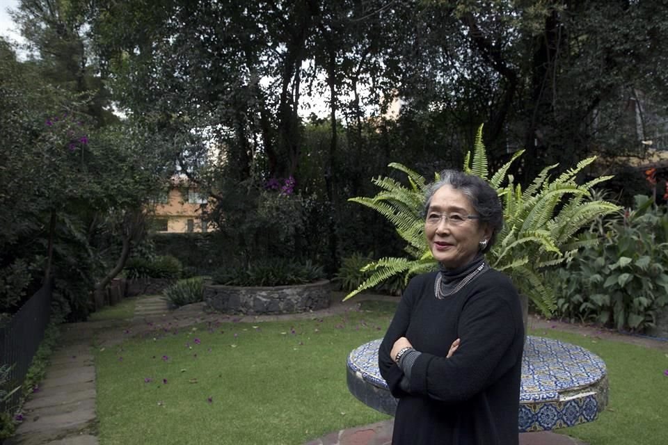 'Aquí a nadie le interesó', indica Yoko Sugiura, su viuda. Su preocupación ahora es el futuro de la casa. Fue construida entre 1947 y 1950, de acuerdo con la Guía O'Gorman (INBA/RM).<br>