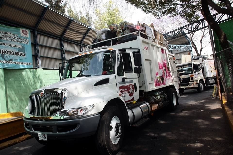 La basura que los capitalinos generan es enviada a cinco rellenos sanitarios en Morelos y Estado de México.