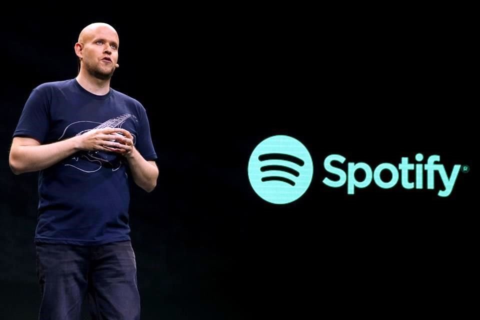 Daniel Ek, presidente ejecutivo de Spotify.