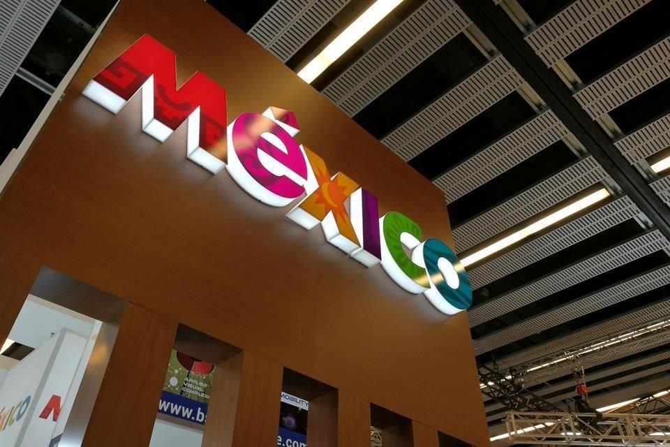 Stand de Mxico en el Mobile Worl Congress 2017, donde nueve empresas mexicanos presentaron sus productos y servicios.
