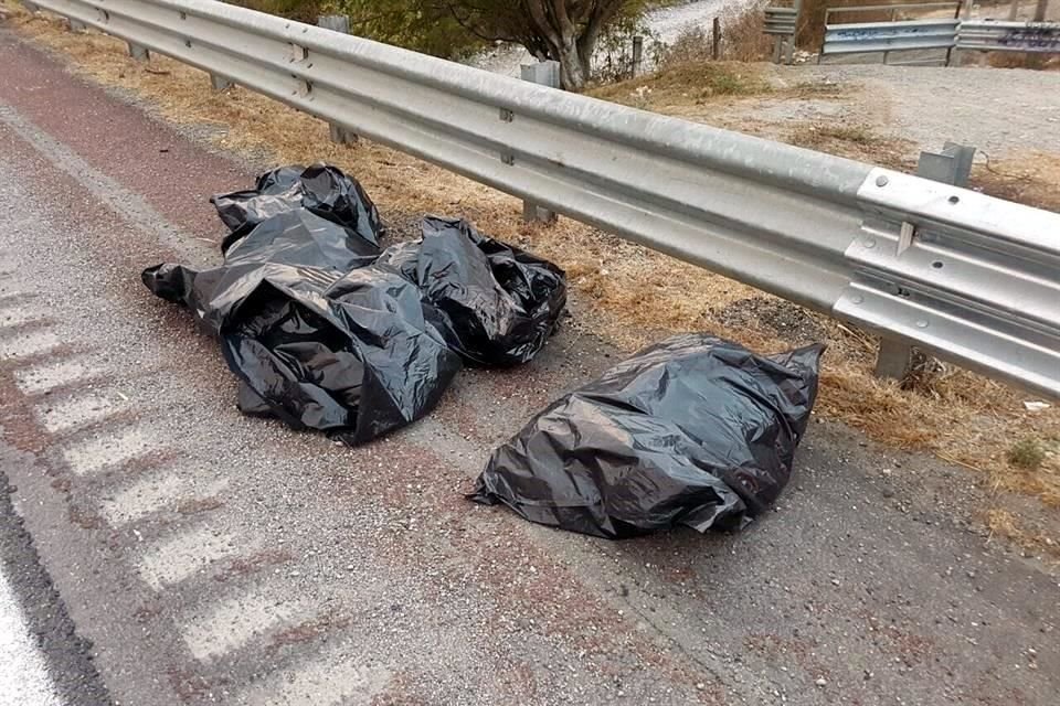En la Autopista del Sol fueron hallados cuerpos desmembrados en bolsas de plstico negras, lo que se suma a otros hechos de violencia registrados este lunes en la entidad.