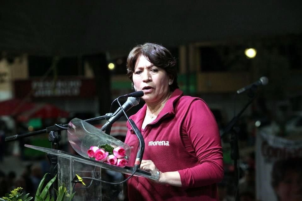 Delfina Gmez, candidata de Morena al Gobierno mexiquense, aadi que otro beneficiado, adems del tricolor, ser el PAN.