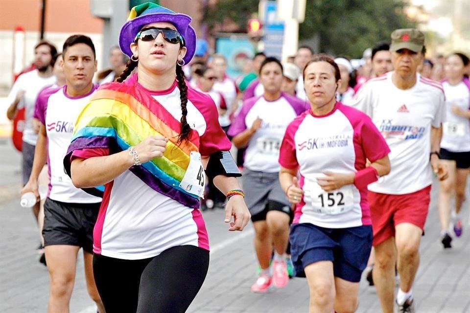 La Carrera contra la Homofobia que se realiza desde el 2014 saldrá hoy a las 20:30 horas del Museo Metropolitano.