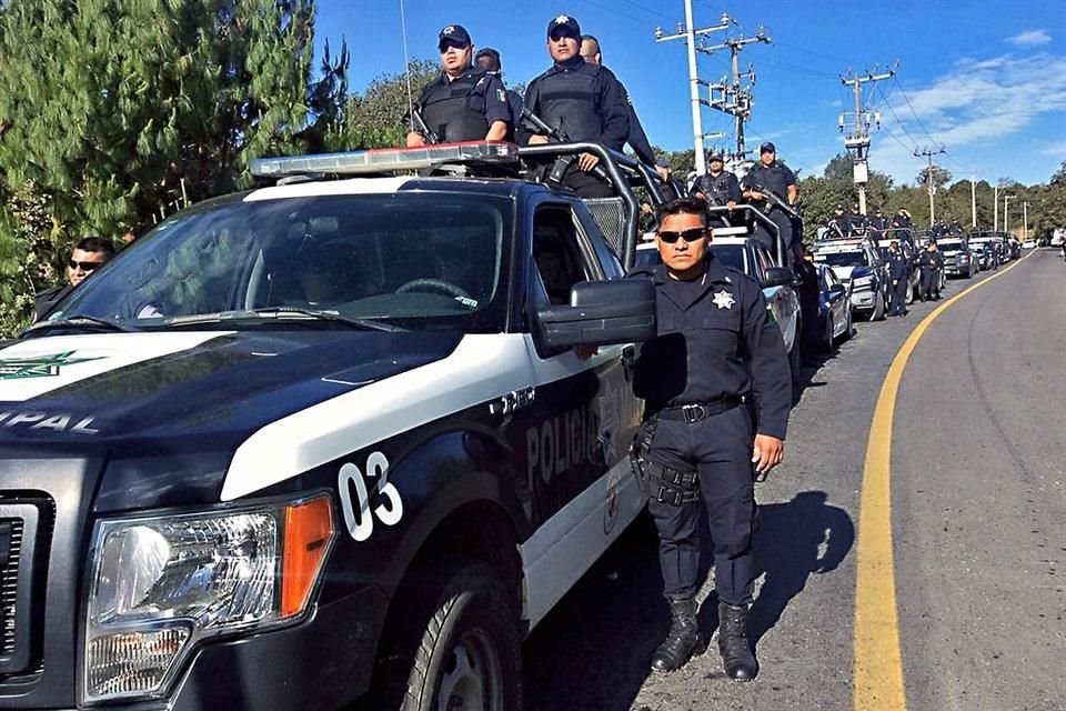 La SSP de Puebla asignó 182 elementos de la Policía Estatal y corporaciones municipales, 30 patrullas y un helicóptero para rondines aéreos.