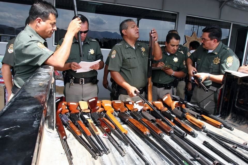 Los especialistas consideran que el número de armas en el País son un factor fundamental para el aumento de la violencia.