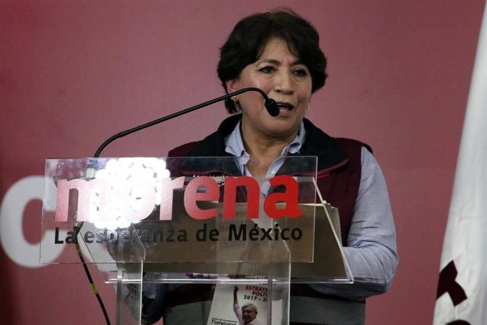 Delfina Gmez fue candidata de Morena al Gobierno del Estado de Mxico en 2017. 