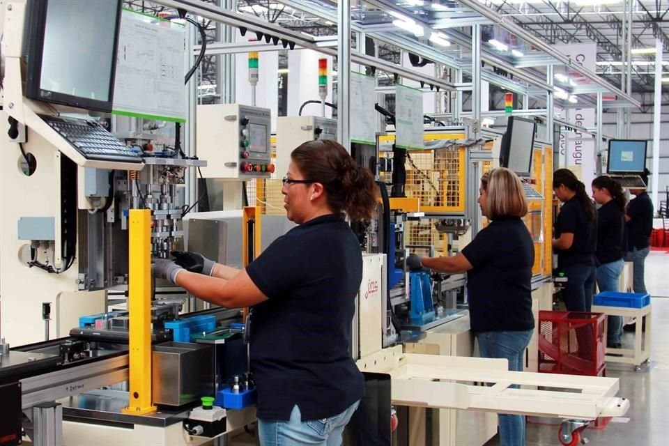 La industria manufacturera registró un crecimiento a tasa anual mayor que el promedio nacional.