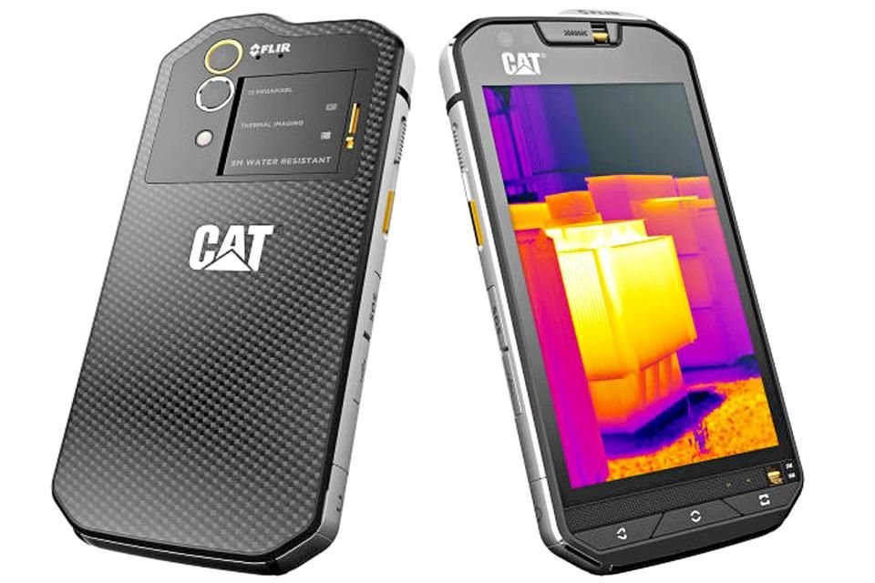 El teléfono CAT S60 de Caterpillar detecta el calor de personas bajo escombros, identifica circuitos eléctricos, fugas de gas, motores sobrecalentados y facilita ver en la oscuridad.