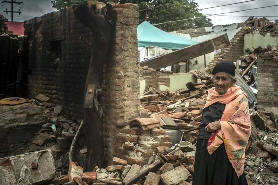 Oaxaca es una de las entidades en donde más casas se han reconstruido con donativos.