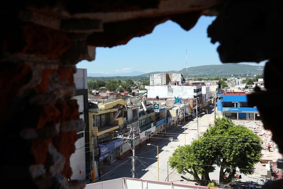 Jojutla, uno de los municipios más afectados por los sismos.