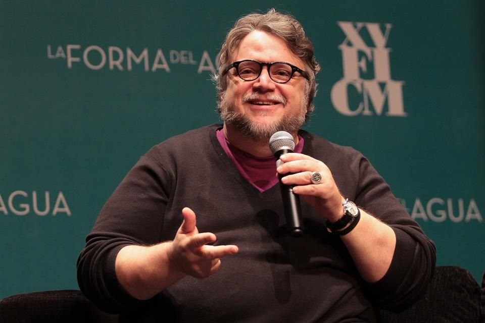 Guillermo del Toro present este mircoles 'The Shape of Water' en Morelia.