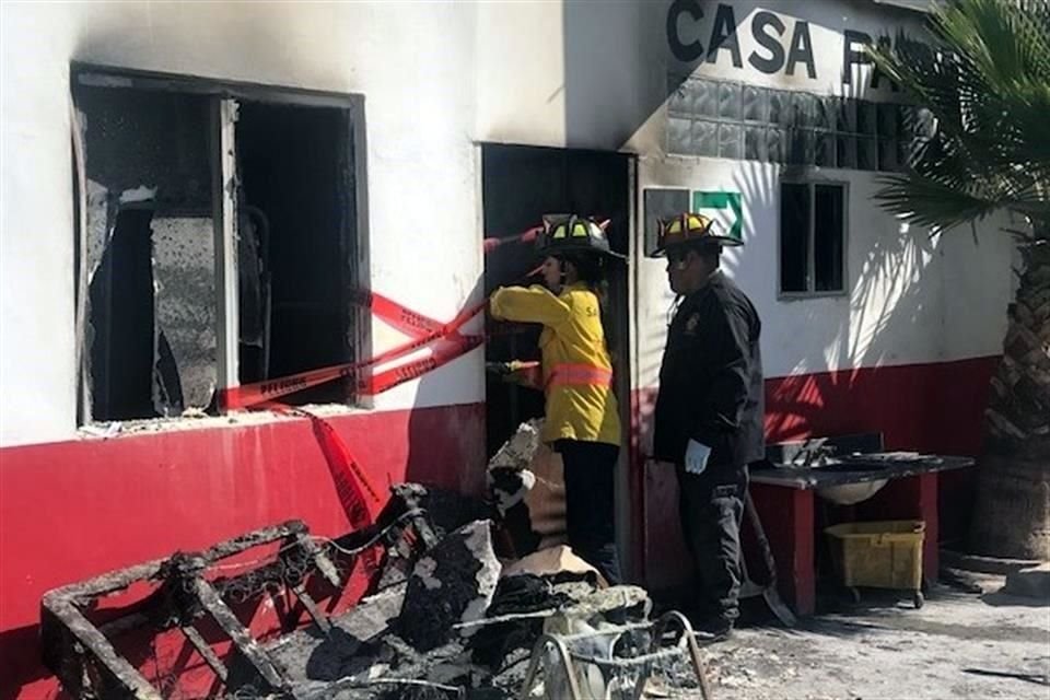 Carlos Gopar, director de Bomberos de Tijuana, indic que alrededor de la 1:00 horas de la madrugada se registr el incendio en la enfermera de la casa para ancianos.