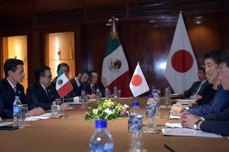 El Mandatario mexicano calific como 'importante' compartir con Japn el estatus de la renegociacin del TLC.