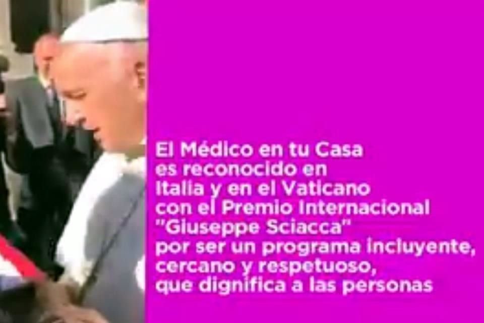 Armando Ahued, en representacin de Mancera, habl con el Papa.