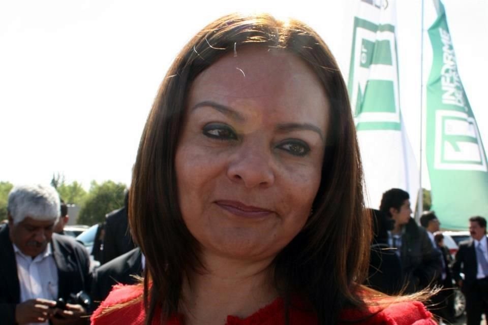 La ex secretaria de Finanzas de Hidalgo Nuvia Mayorga Delgado, en 2008. Hoy es comisionada para el Desarrollo de los Pueblos Indgenas.