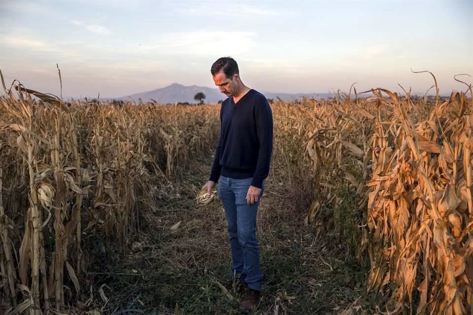 Toni Zarattini, ex miembro NXIVM, en el rancho de su familia cerca de Silao, Guanajuato. Zarattini dej NXIVM al enterarse de una hermandad secreta dentro del grupo que marcaba con hierro a mujeres.