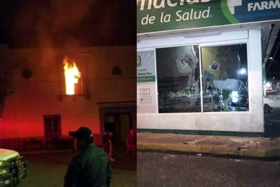 Habitantes de Acajete, Puebla, aprovecharon un incendio en una iglesia para intentar robar una tienda.