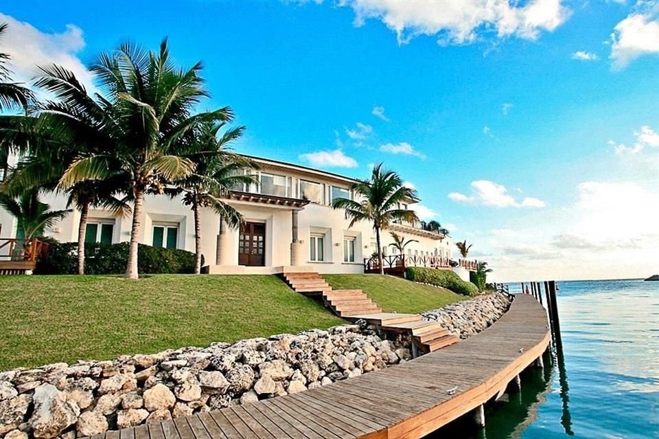 Casa muestra de la Privada Yikal, en Cancún.