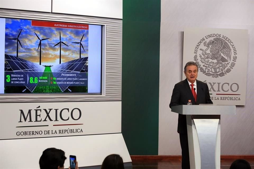 Pedro Joaquín Coldwell, Secretario de Energía, dijo que buscarán poner a prueba una zona geográfica de País para evaluar el interés de la industria.