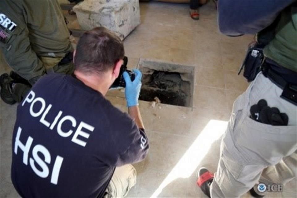 CALEXICO. El 23 de marzo de 2016 fue detectado un túnel que se extendía de un restaurante en Mexicali, BC, a una casa en Caléxico, California.