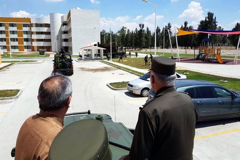 Las instalaciones de la 12 Brigada de Polica Militar incluyen una unidad habitacional para evitar el desgaste de los soldados que sern desplegados en la entidad.