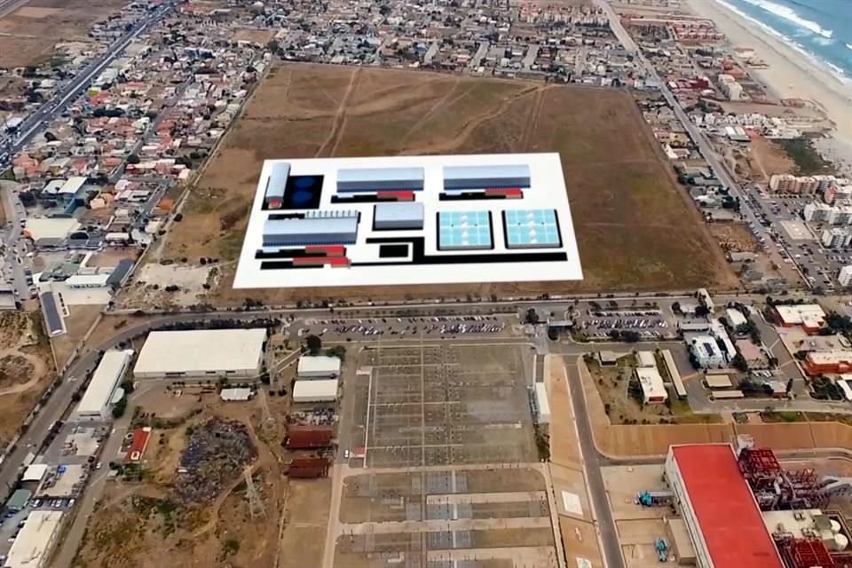 La desalinizadora se construirá cerca de la planta termoeléctrica Presidente Juárez en Rosarito Beach.