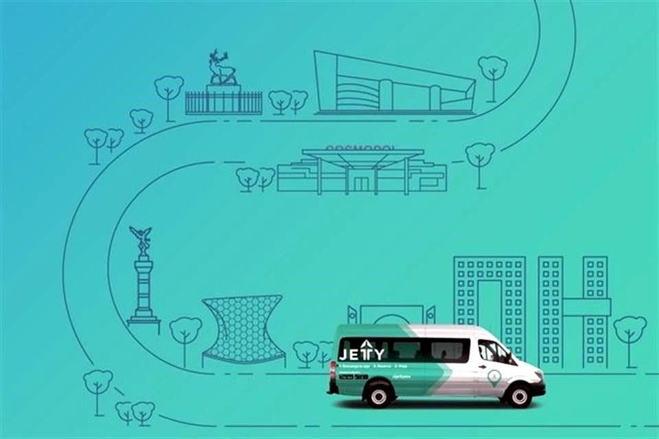 La aplicación de viajes colectivos, Jetty, cumplió un año de servicio.