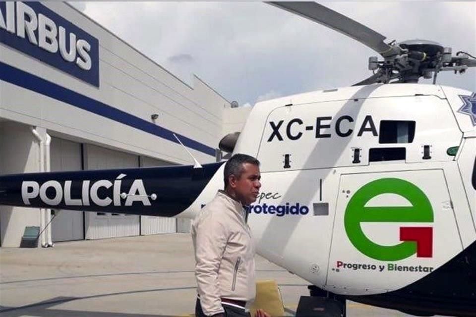 Ecatepec compró un helicóptero por 12 millones de pesos, mientras que Naucalpan gastó 24 millones de pesos en el suyo