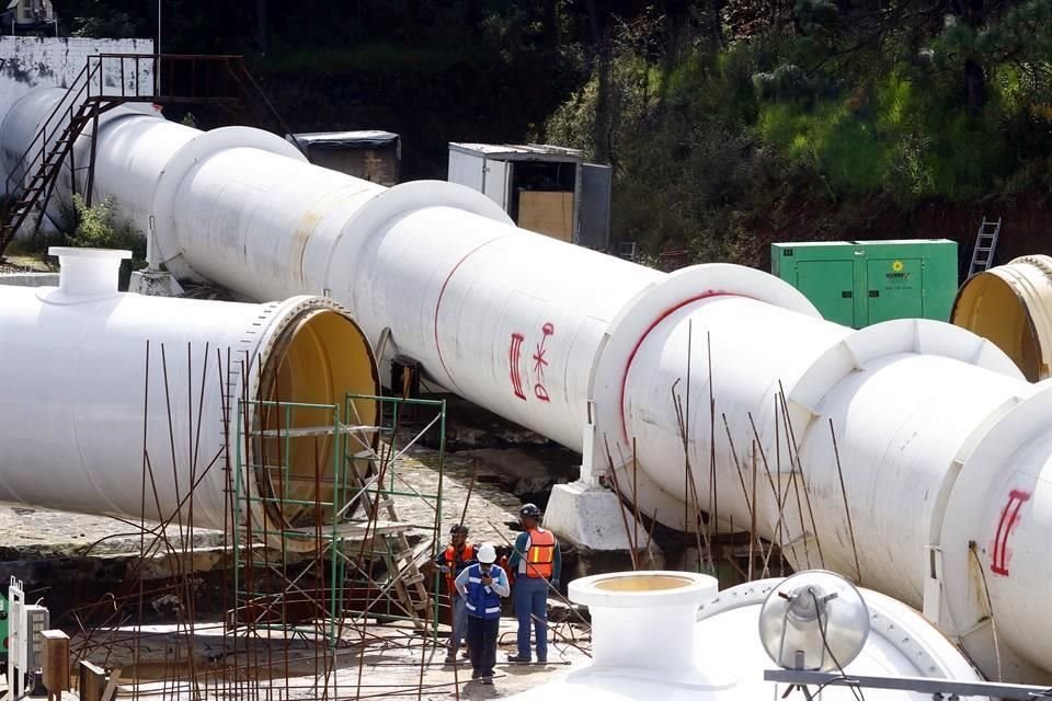 Tramo del Sistema Cutzamala.