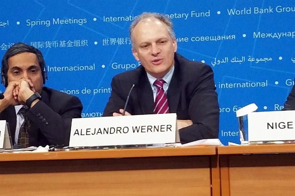 El mexicano Alejandro Werner, exdirector de Estudios Económicos en Banxico y exsubsecretario de la SHCP, se retirará del FMI.