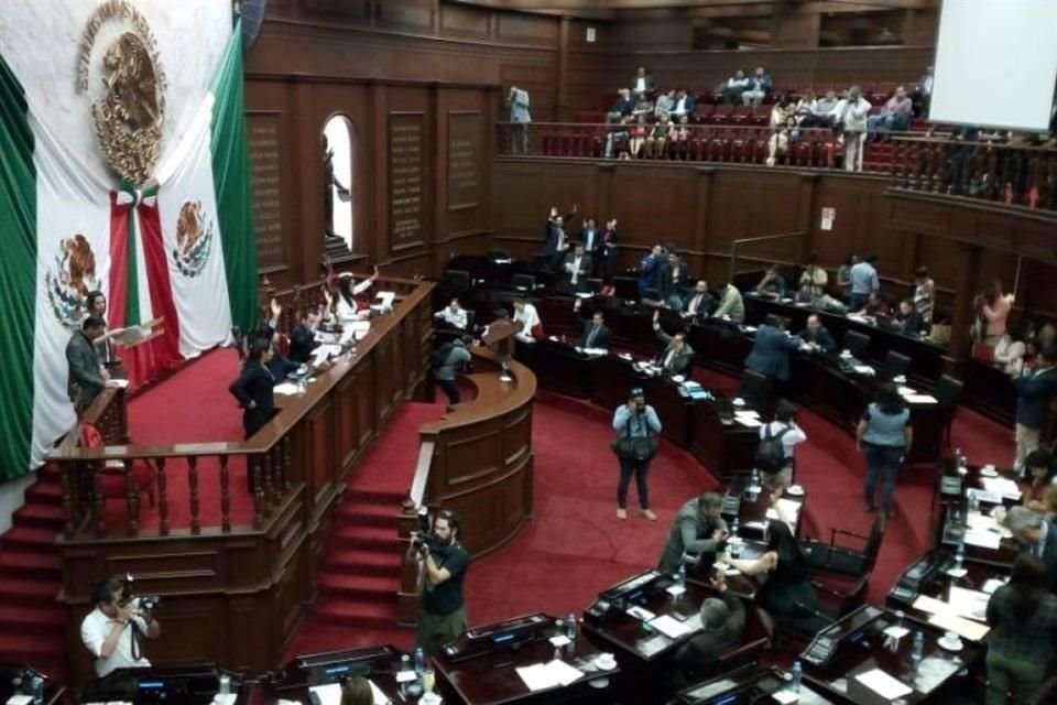 Los legisladores michoacanos aprobaron con 30 votos a favor y cero en contra la reforma que crea esta nueva corporacin policial.