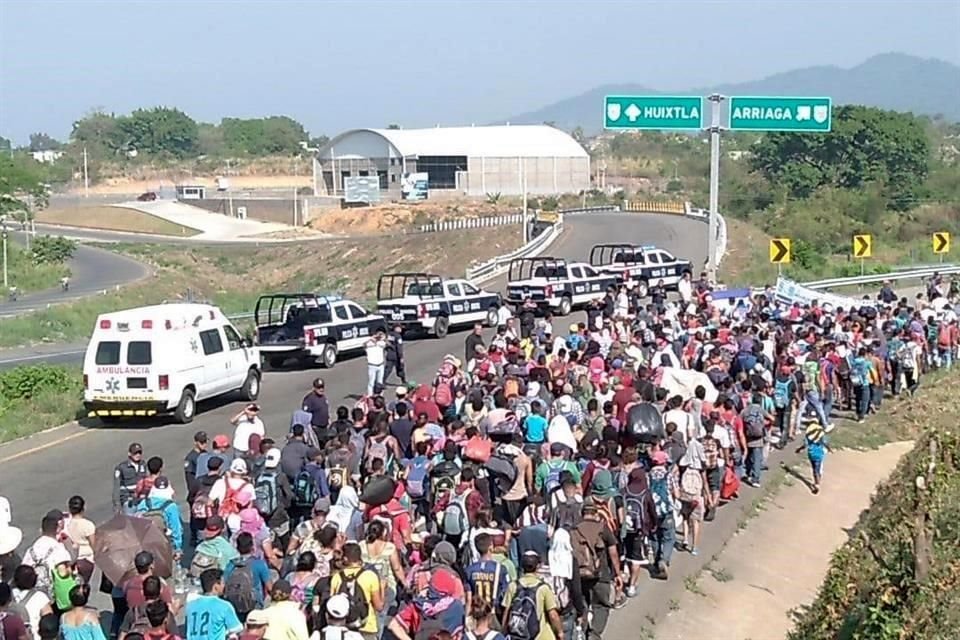 Activistas externaron su preocupacin por el anuncio de Snchez Cordero de una 'caravana madre' desde Honduras, en la que participaran ms de 20 mil personas.