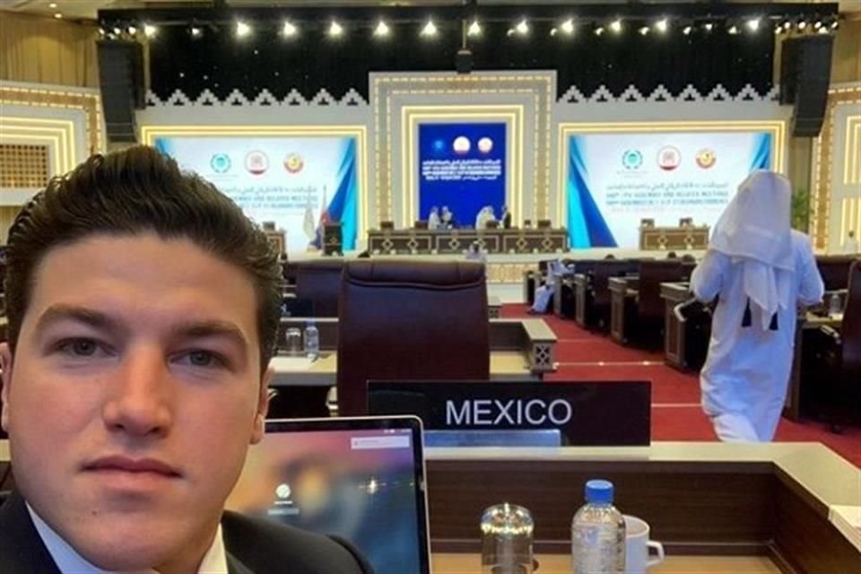 Afirm en su Instagram que era un orgullo representar a Mxico en la Asamblea 140 de la UIP en DOHA.