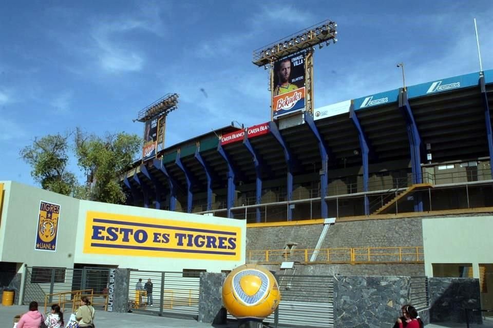 El Estadio Universitario se inauguró en 1967.