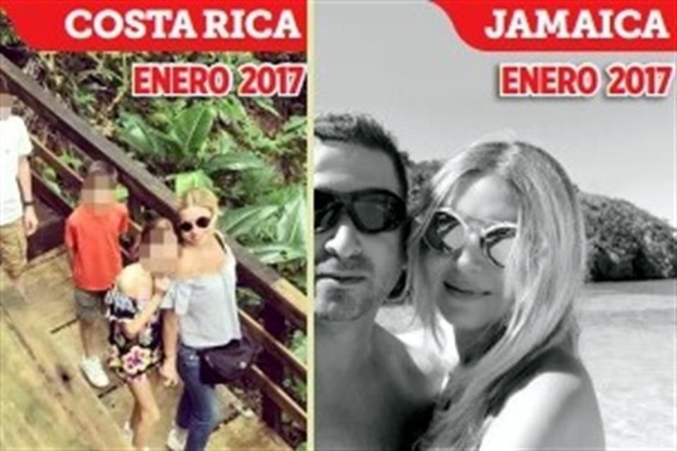 Costa Rica y Jamaica fueron visitados por el hijo  de Napo y su familia en enero de 2017.