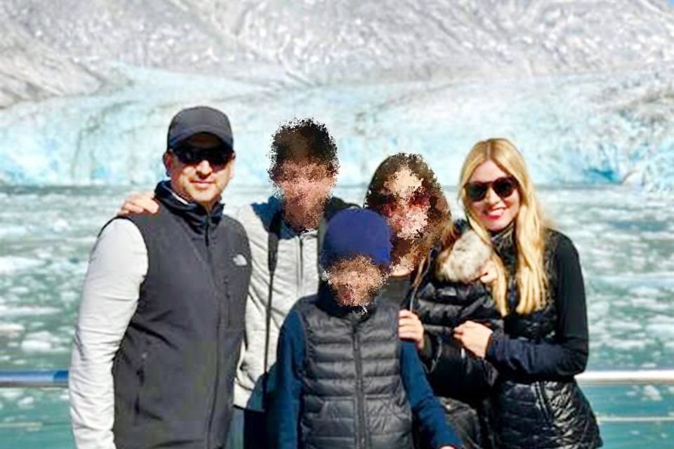En 2018, la pareja visitó los glaciares de Tracy Arm Fjord, en Alaska.